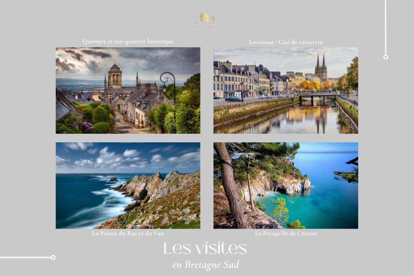 Villa Penty LEGONA, authentique et chaleureux, 2-6 pers à Moëlan-sur-Mer Extérieur photo