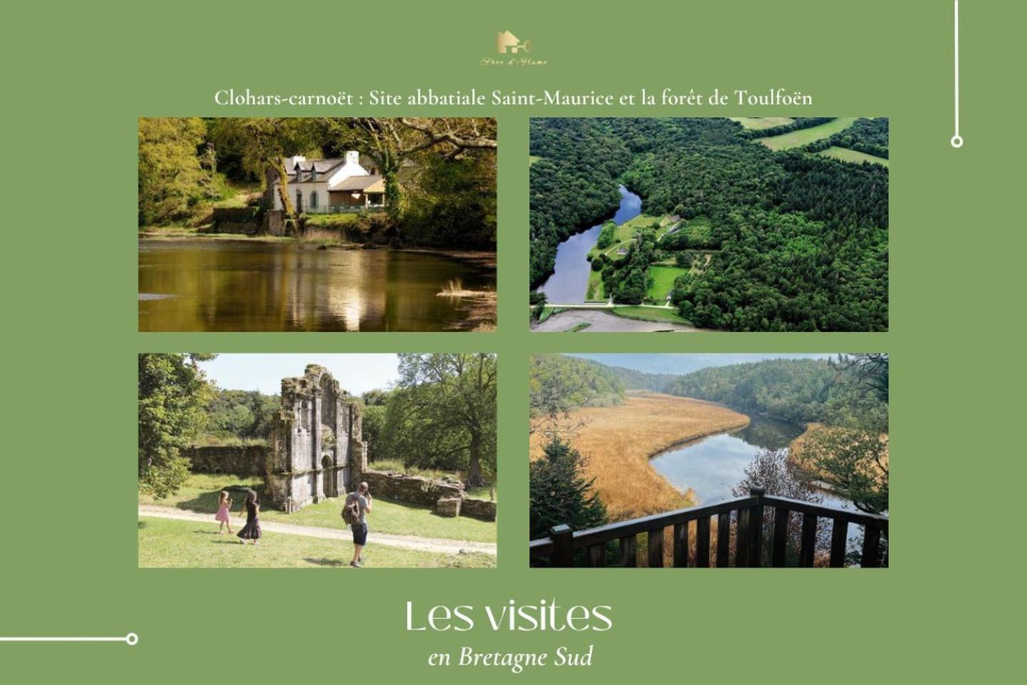 Villa Penty LEGONA, authentique et chaleureux, 2-6 pers à Moëlan-sur-Mer Extérieur photo