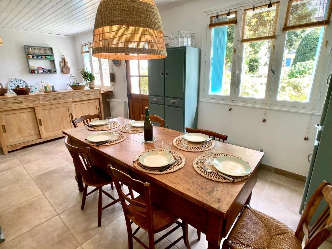 Villa Penty LEGONA, authentique et chaleureux, 2-6 pers à Moëlan-sur-Mer Extérieur photo